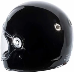 Torc T1 Retro Helmet Solid -HJC Store torc t1 helmet gloss black back 83613.1520434693