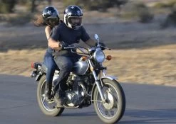 Torc T1 Retro Allegiance Helmet -HJC Store torc t1 helmet on rider 28406.1686438384