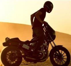 Torc T1 Retro Helmet Solid -HJC Store torc t1 helmet on rider 81991.1578265988