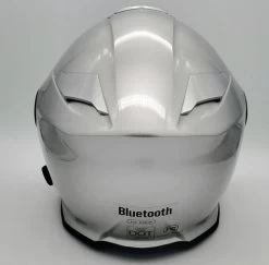 Torc T28B United Silver Helmet -HJC Store torc t28b bluetooth helmet united silver back 38269.1594841890