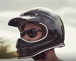 Torc T3 Retro Moto Helmet Solids -HJC Store torc t3 helmet solid gloss black worn 04890.1645303169