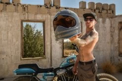 Torc T3 Retro Moto Helmet Solids -HJC Store torc t3 nardo grey helmet display 50083.1580186157