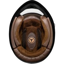 Torc T-9 Retro Helmet Solids -HJC Store torc t9 helmet interior 50638.1650669523