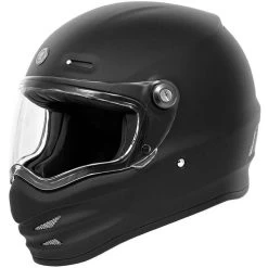 Torc T-9 Retro Helmet Solids -HJC Store torc t9 helmet solid flat black 33365.1650669436
