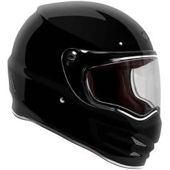 Torc T-9 Retro Helmet Solids -HJC Store torc t9 helmet solid gloss black right 59766.1650669454