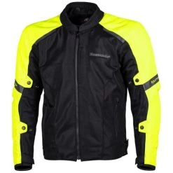 Tourmaster Draft Air V4 Jacket -HJC Store tourmaster draft air jacket hi viz black front 01883.1676947272