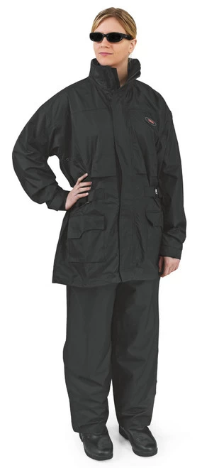 VEGA Rain Jacket Black 2 VEGA Rain Jacket Black - Image 2