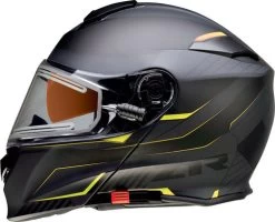 Z1R Solaris Scythe Snow Helmet - Electric Shield -HJC Store z1r solaris scythe snow helmet electric shield hi viz black 94841.1608383645